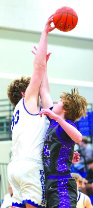 Marble Falls senior Cooper Cochran is a force on both ends of the floor for the Mustangs.