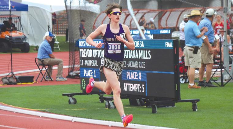 Running a race that requires eight laps to complete forces athletes to be meticulous as well as in shape. Few understand that better than Marble Falls junior Tyler Hamblin.