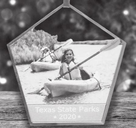 This year’s Texas Parks and Wildlife Department Christmas ornament features the increasingly popular sport of kayaking by showcasing Sea Rim State Park, located near Beaumont. Contributed/TPWD
