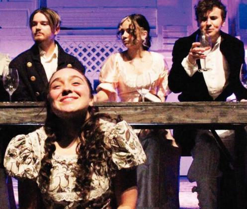 The Marble Falls High School Theatre performed Jane Austen’s Sense and Sensibility on Thursday, Oct. 28, Saturday, Oct. 31 and Sunday, Nov. 1.Alt Text for Image