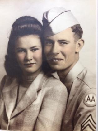 A 1940s-era photo of a happy couple and a 1972 wedding invitation for Beverly Anne Pirtle to Randy Alan Nickerson are among the items contained within a scrapbook found by Phil Parisi, a Logan, Utah, resident who formerly lived in Austin. Contributed