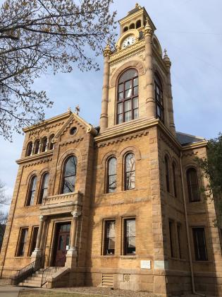 Llano County Commissioners gave the courthouse clock repair budget a boost at their most recent meeting. Connie Swinney/The Highlander