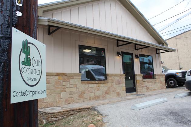 The newspaper office relocates to 905 Third St. in Marble Falls. Cactus Construction Co. has lent their development expertise again and contracted for the renovations and expansion of the downtown building for the office. Photos by Connie Swinney/The Highlander