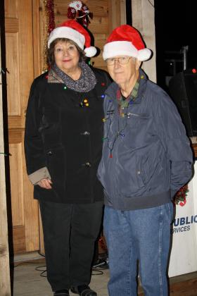 Robert and Cecilia Delagarza volunteered as hosts during the Walkway of Lights venue's grand opening in Lakeside Park in November 2019. To volunteer or find out more, call the chamber office, 916 2nd St, at 830-693-2815, email the chamber at information@marblefalls.org or go to their website at www.marblefalls.org.