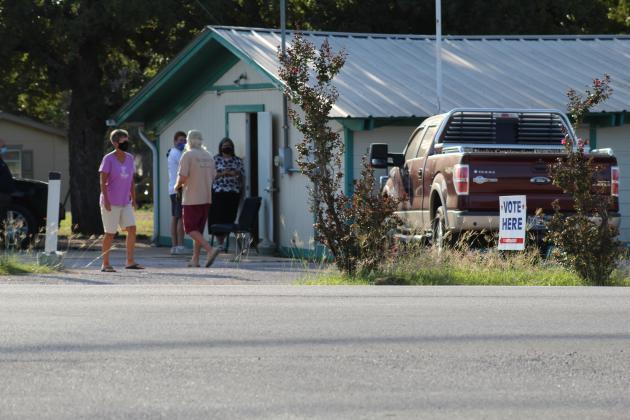 One of the polling place for Burnet County voters was the Granite Shoals Community Center. File Photo