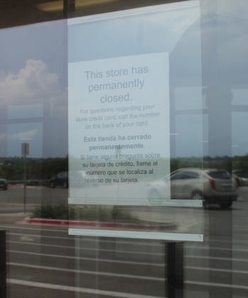 COVID-19 restrictions led to closures in Marble Falls like Bealls, pictured here, or prompted other businesses to seek loan programs such as one through the Marble Falls EDC to keep their doors open. File photo