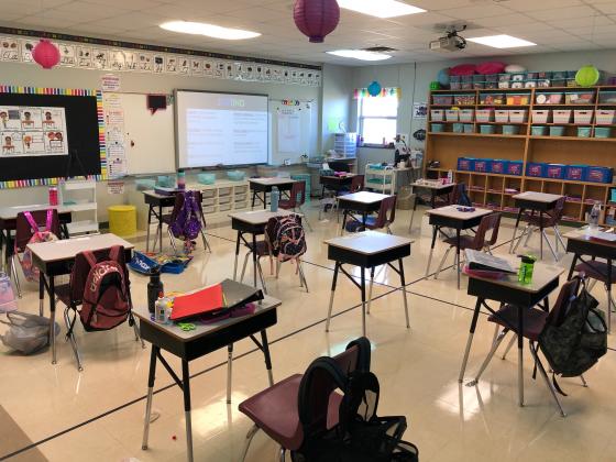Positive tests at MFISD peaked in January with 149 confirmed positives, but the number dropped to 65 throughout February and 28 so far in March. File photo