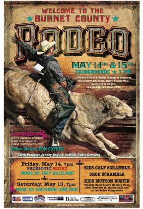 The Burnet County Rodeo returns May 14 and 15. Contributed
