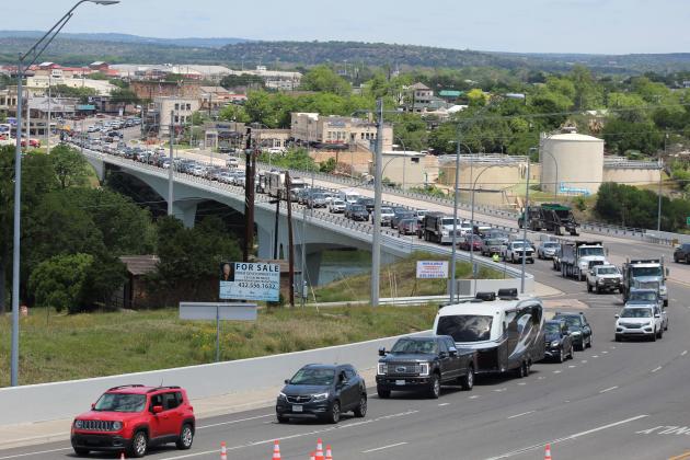 As of 4:30 p.m. the afternoon of May 4, traffic remained stalled or delayed for several hours. Connie Swinney/The Highlander
