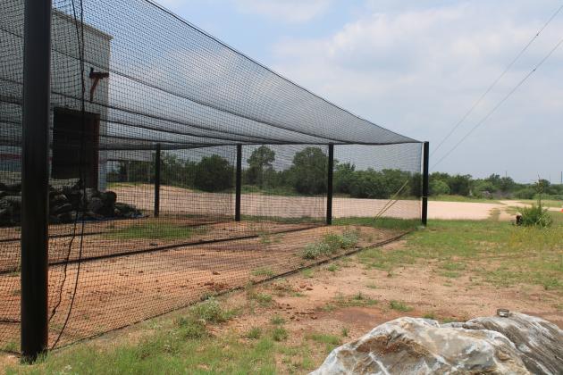 Reilly Field will be a complete baseball complex for the city of Granite Shoals. The batting cages have already been erected and are awaiting equipment. City officials have discussed the field being utilized for other sports, too, depending on the season.