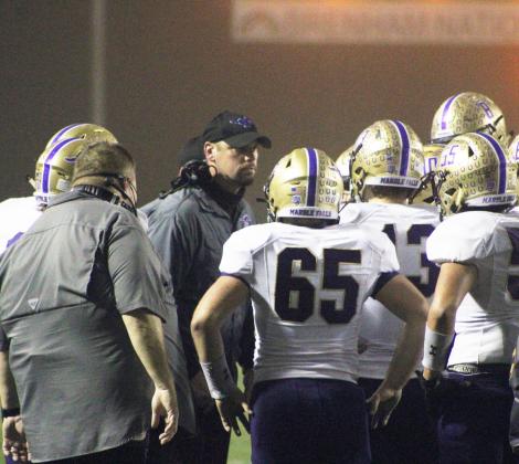 MFHS head football coach Brian Herman, pictured here during a playoff game in 2020, will take the reins as athletic director as Rick Hoover moves to district administration. File photo 