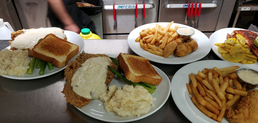 The new Hidden Falls restaurant in Meadowlakes received great food reviews and saw a steady stampede of customers pouring into the restaurant for its opening weekend, July 2, 3 & 4.