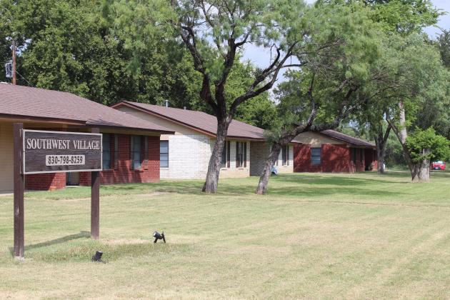 A crisis network and nonprofit housing foundation is eyeing the Southwest Village Apartments, comprised of several duplexes located primarily on Fourth Street just off Avenue R in Marble Falls, for a transitional housing project to fight homelessness. Connie Swinney/The Highlander