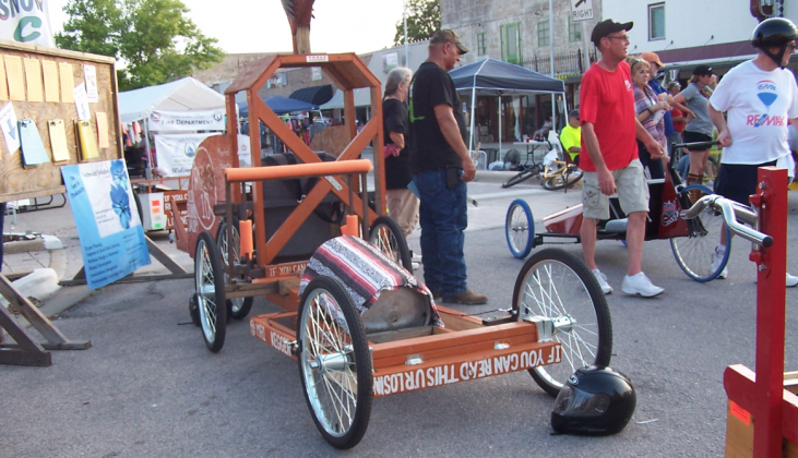 The derby features self-made motorless vehicles, racing down Third Street between Main and Avenue L. File art/2016