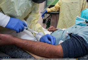 The treatment involves patients receiving an IV infusion for several hours, provide by a medical staff in a mobile unit, officials said. Contributed/Medscape.com