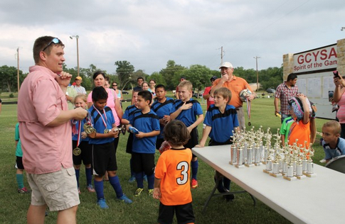 Granite Country Youth Soccer Association, pictured here, previously coordinated a program that now the city of Marble Falls has launched to organize through the parks and recreation department. File photo