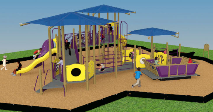 Total cost for the equipment and installation is $145,248 from LEA Park and Play. Contributed/MFISD