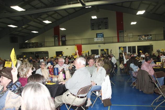 The Highland Lakes Service League entertained several guests during its “Chuck Wagon Chow Down” dinner and auction.