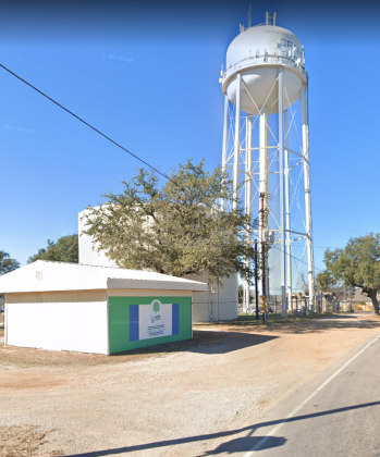 On Sunday, Oct. 16. an empty 150,000 gallon water tank that sits on four legs will be dismantled by a crew at the intersection of South Phillips Ranch Road and West Bluebriar Drive. Contributed photos