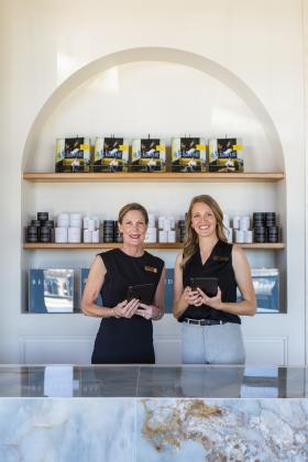 Donna Wilcox, Chief Executive Officer and Johanna Adkins, Chief Creative Officer are among the team who opened Belóved Café &amp; Belóved Gallery, 206 Avenue H, Suite 101.