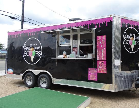 Visitors and locals alike will find Small Town Scoops custom-designed truck to be as appealing as their ice cream creations.