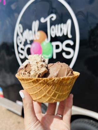A tantalizing sweet treat from Small Town Scoops.