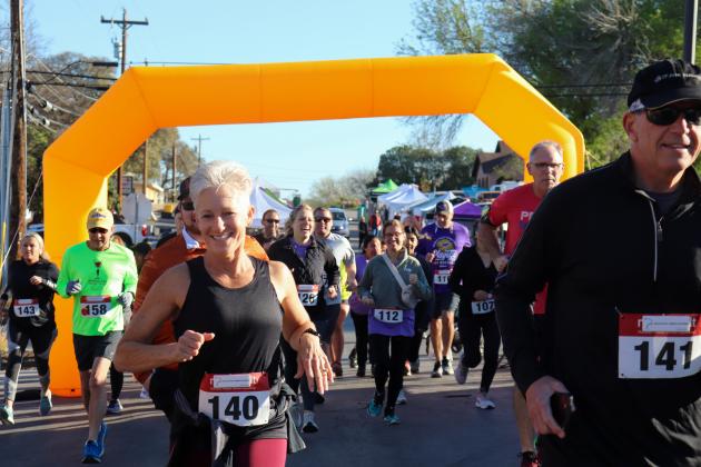 The Third Annual Tame the Mustang 5K/10K is Saturday, March 2, in downtown Marble Falls at 8 a.m. File photo