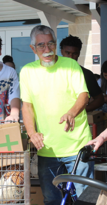 Roy Guerrero, facing three accusers, has volunteered at numerous philanthropic events (seen here in 2021). He also founded and expanded the Granite Shoals food pantry. File photo