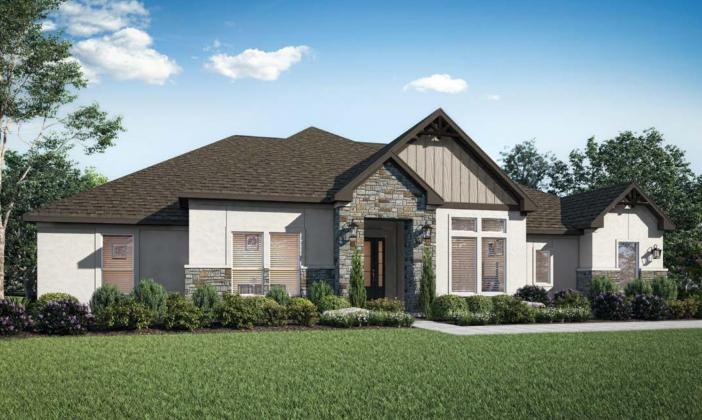 The Stratton plan offers 4 bedrooms, 3.5 baths and a 3-car garage, as well as stunning interior and exterior finishes. Contributed