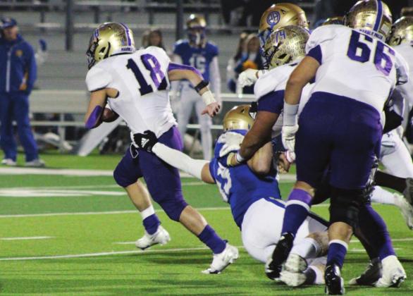Alamo Heights learned it will take more than an arm tackle to bring down Mustangs senior fullback Isaias Fernandez.