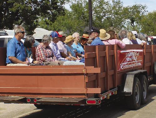 An historic hayride event features the live stories from re-enactors, portraying the pivotal pioneers in Cottonwood Shores, Horseshoe Bay and the Burnet County area.