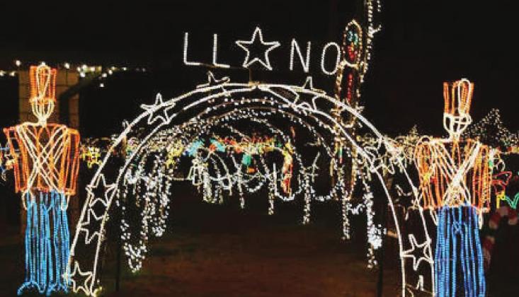 Above: Starry Starry Nights in Llano features a walkway along the Llano River at Badu Park, 300 Legion Dr. Contributed