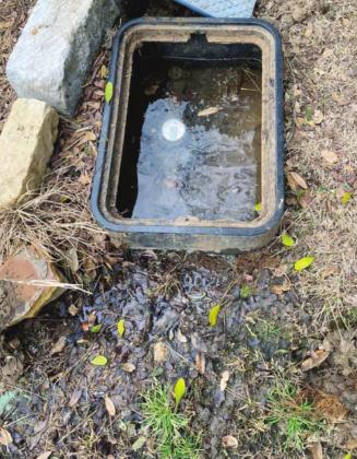 The state has asked residents to chronicle their issues, including water leaks seen here, to assess winter storm damage. Contributed/Caron Lee