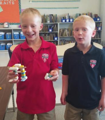 Faith Academy of Marble Falls kindergarten, first and second graders participated in a Lego Robot Class on Friday, Sept. 4. They had fun and created some awesome robots to share with their classmates. Contributed photos