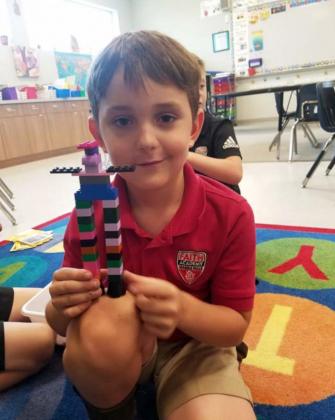Faith Academy of Marble Falls kindergarten, first and second graders participated in a Lego Robot Class on Friday, Sept. 4. They had fun and created some awesome robots to share with their classmates. 