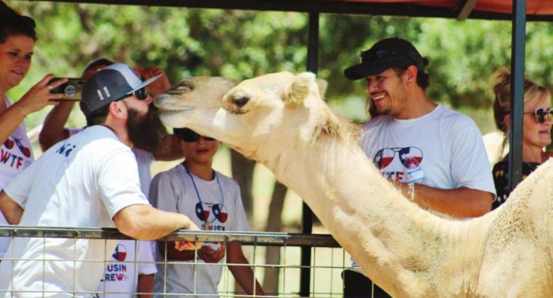 Exotic Resort Zoo’s guided tours offer amazing opportunities to get up close and personal with exotic and endangered animals from all over the world. Contributed photos