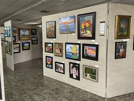 Eighty artists exhibit are currently displayed at the Highland Arts Guild and Gallery.