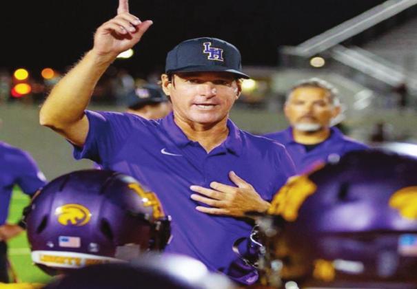 Coach Jeff Walker joined the Panthers in 2004 as offensive coordinator and returned in 2018 as head coach and athletic director. Contributed/LHISD