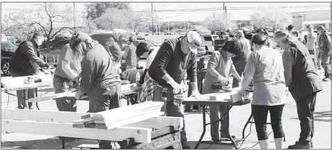 File photo The upcoming project, sponsored by the Noon Rotary Club of Marble Falls, will be held in the Lowe's Home Center parking lot 3200 U.S. 281 North.