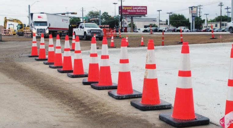 Marble Falls businesses noticed some new driveway access points Sept. 4 on U.S. 281 in front of a strip mall near the intersection of Colt Circle.