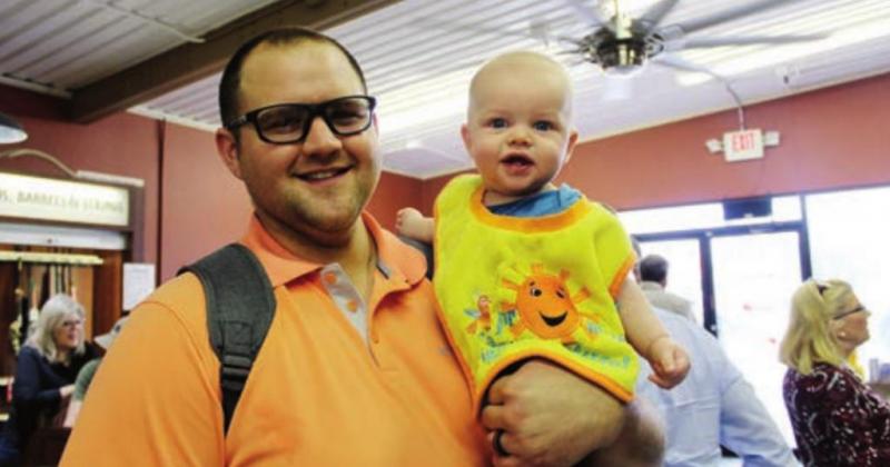 Bryan Walker, and his son Eli were among attendees of the Second Amendment Rally March 30 in Marble Falls.
