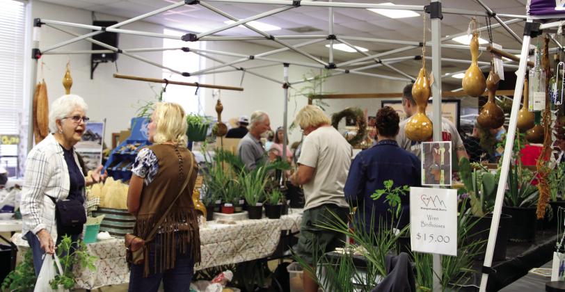 The free event on March 25 featured indoor and outdoor activities and was filled with dozens of artisans and garden vendors offering all types of plants, along with garden and outdoor inspired products and services.