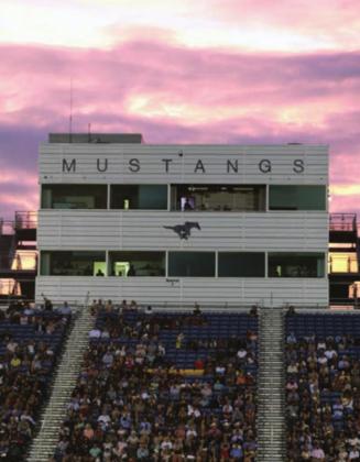 Above: Friends and family of graduates packed the seats of Mustang Stadium on Saturday, May 29 for the MFHS graduation. Those in attendance were treated to a lovely sunset as they listened to the VIP speeches.
