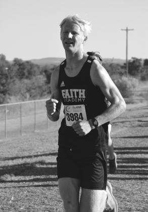Faith Academy senior Will Lewis turns up the pace Saturday. Photos by Mark Goodson/The Highlander