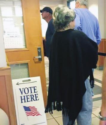 Burnet County officials are in the midst of training individuals to work at the polls during early voting and on election day. File photo