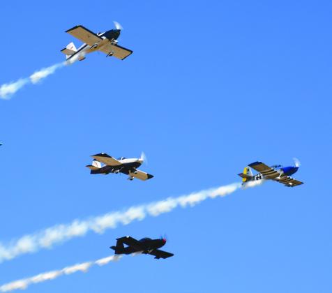 The 32nd Annual Bluebonnet Air Show at the Burnet Municipal Airport will feature iconic bombers, fighters and troop and weapons demonstrations on Saturday. File photo