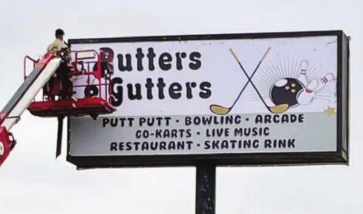 Putters & Gutters Fun Center in the 4300 block of U.S. 281 South is expected to contribute to more soaring sales tax figures in the future. Contributed