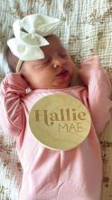 Little Hallie Mae Cravens, who weighed in at 7 pounds and 4 ounces, was born at 12:07 p.m. April 8, total solar eclipse day, at Baylor Scott and White  Marble Falls. According to her parents, Sulia Armagost and Michael Cravens of Marble Falls, babe and mother are doing fine. Contributed/ BS&amp;W
